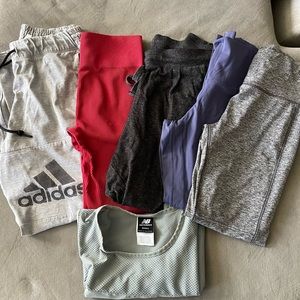 Athletic bundle - leggings, joggers, sports tank